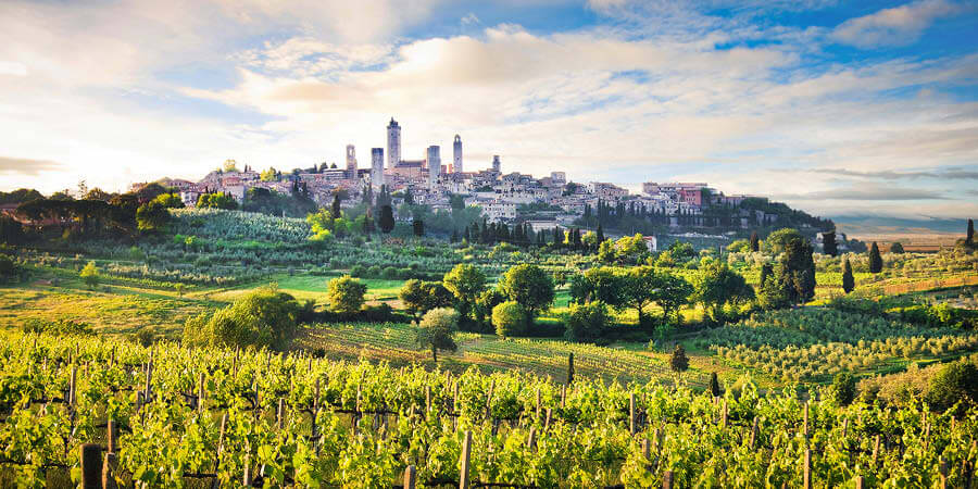 San Gimigiano landscape